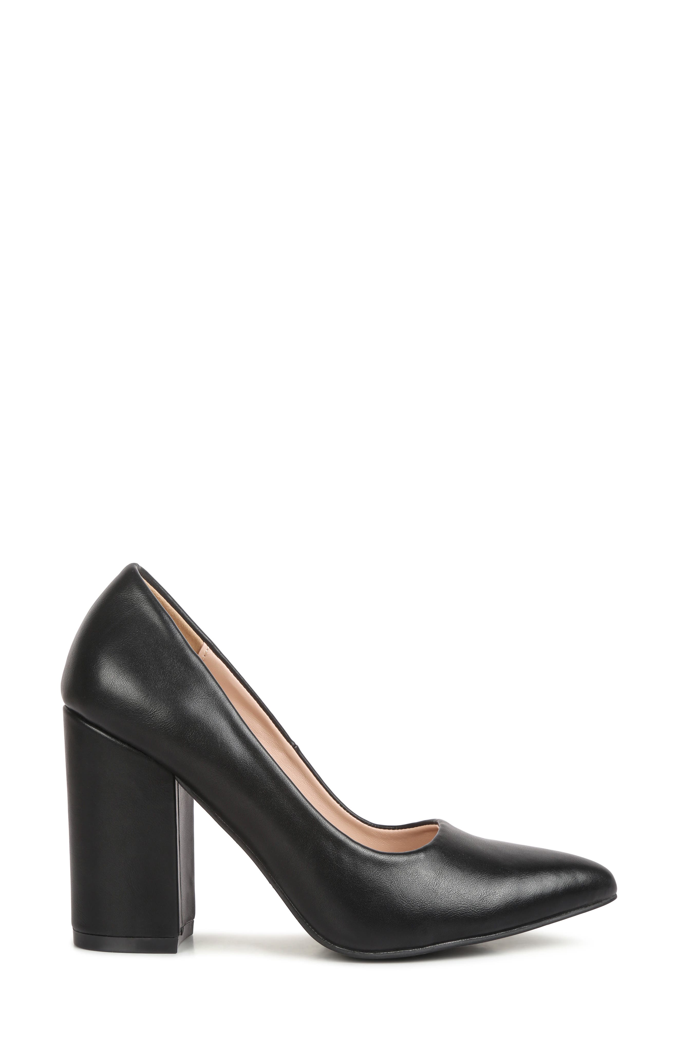 LONDON RAG Zhuri Pointed Toe Pump, Alternate, color, Black