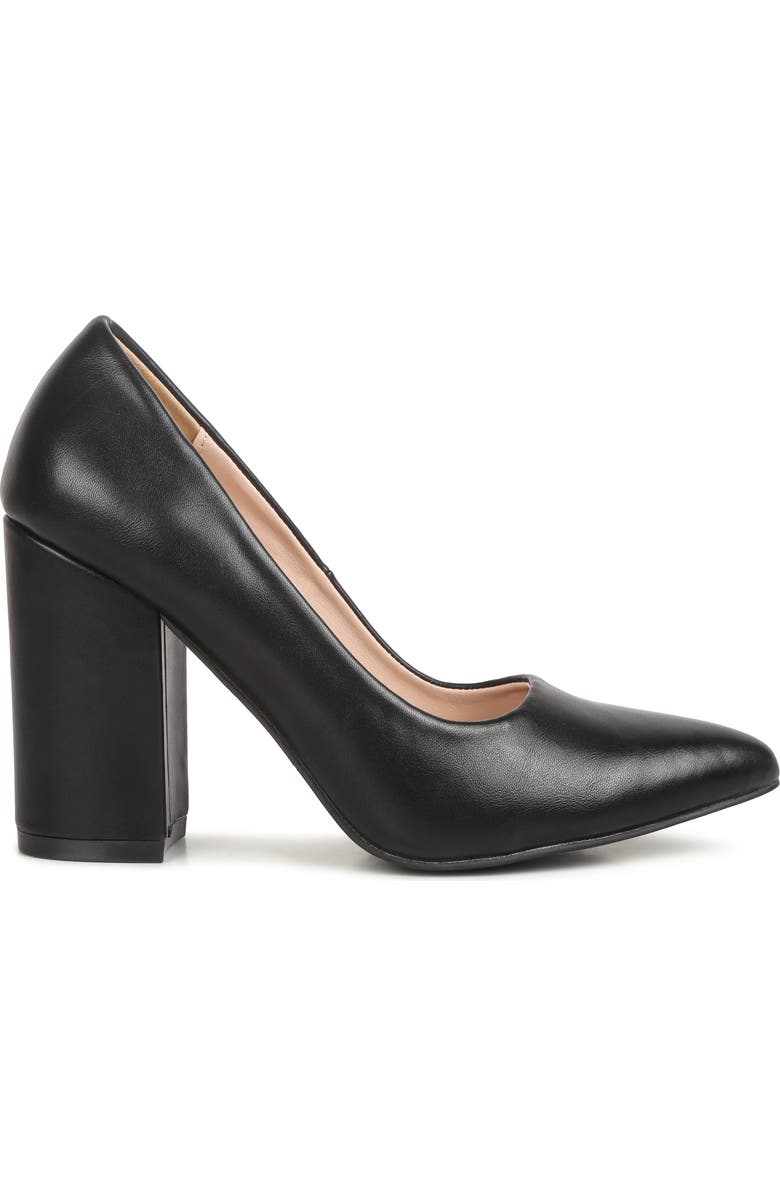 LONDON RAG Zhuri Pointed Toe Pump, Alternate, color, Black