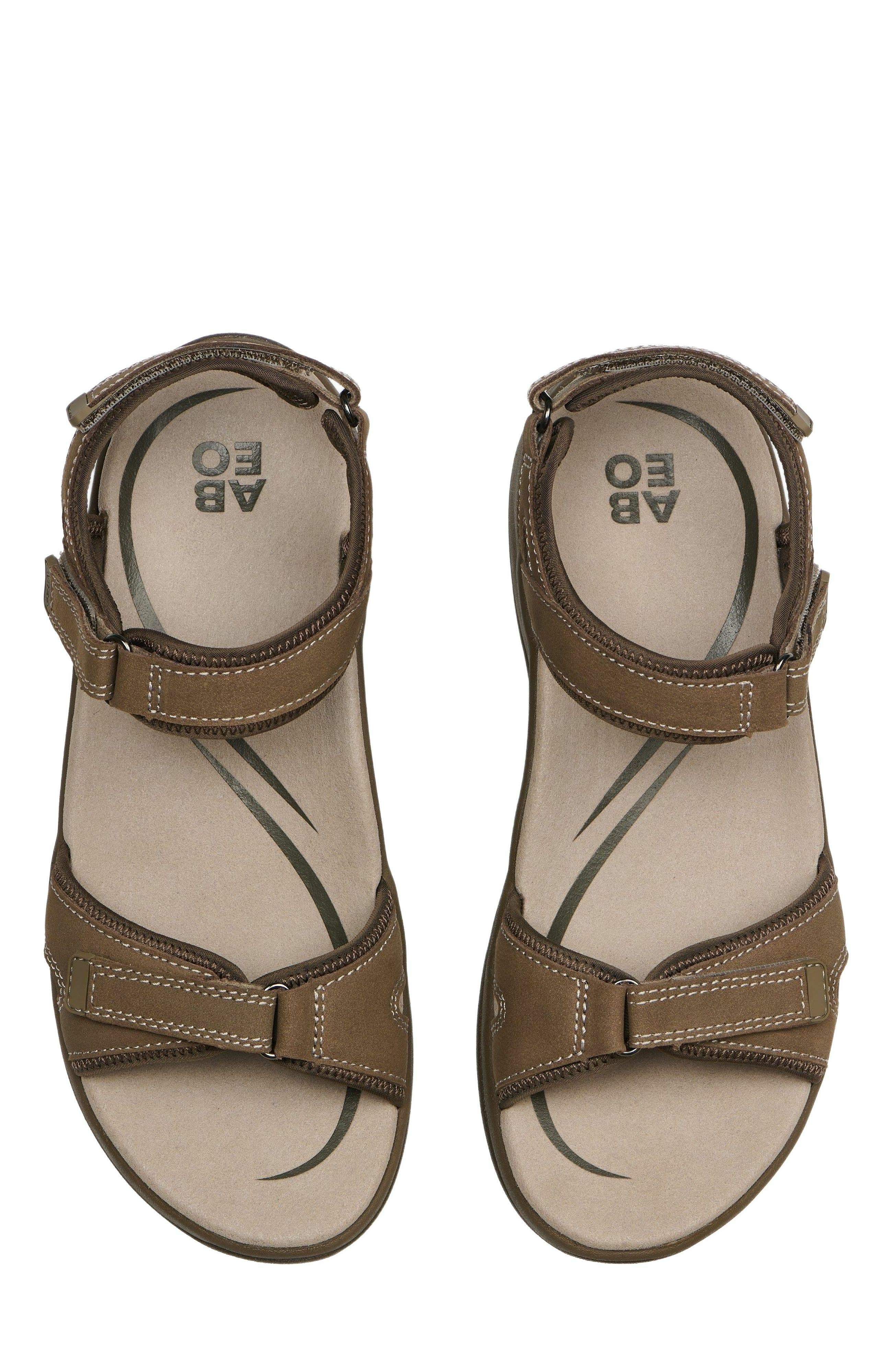 Goleta Sandal, Alternate, color, Brown - Regular