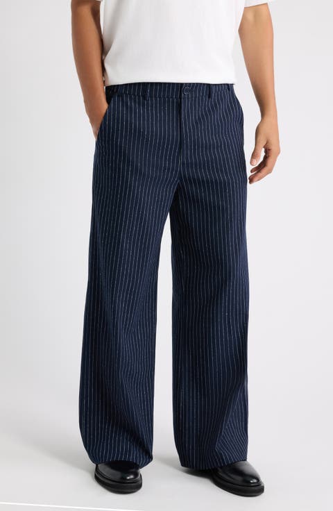 Pinstripe Trousers