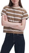 rag & bone Kelly Stripe Boxy T-Shirt
