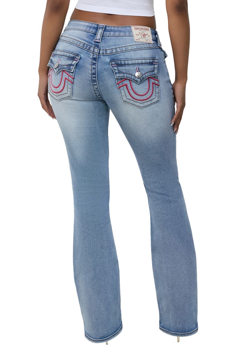 Becca Mid Rise Bootcut Jeans, Alternate, color, WILD LAUREL
