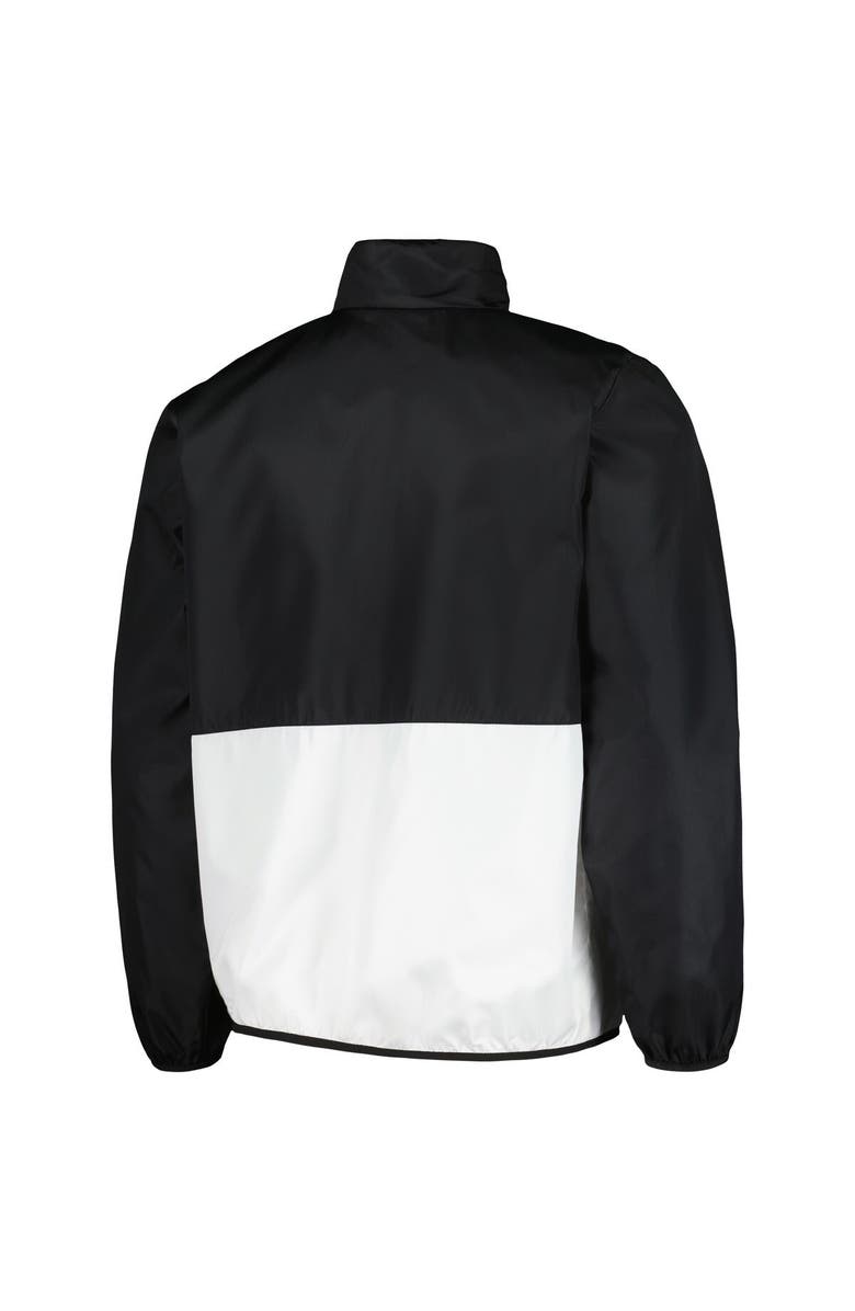 G-III SPORTS BY CARL BANKS Men's G-III Sports by Carl Banks Black Army Black Knights Cornerman Half-Zip Top, Alternate, color, Black