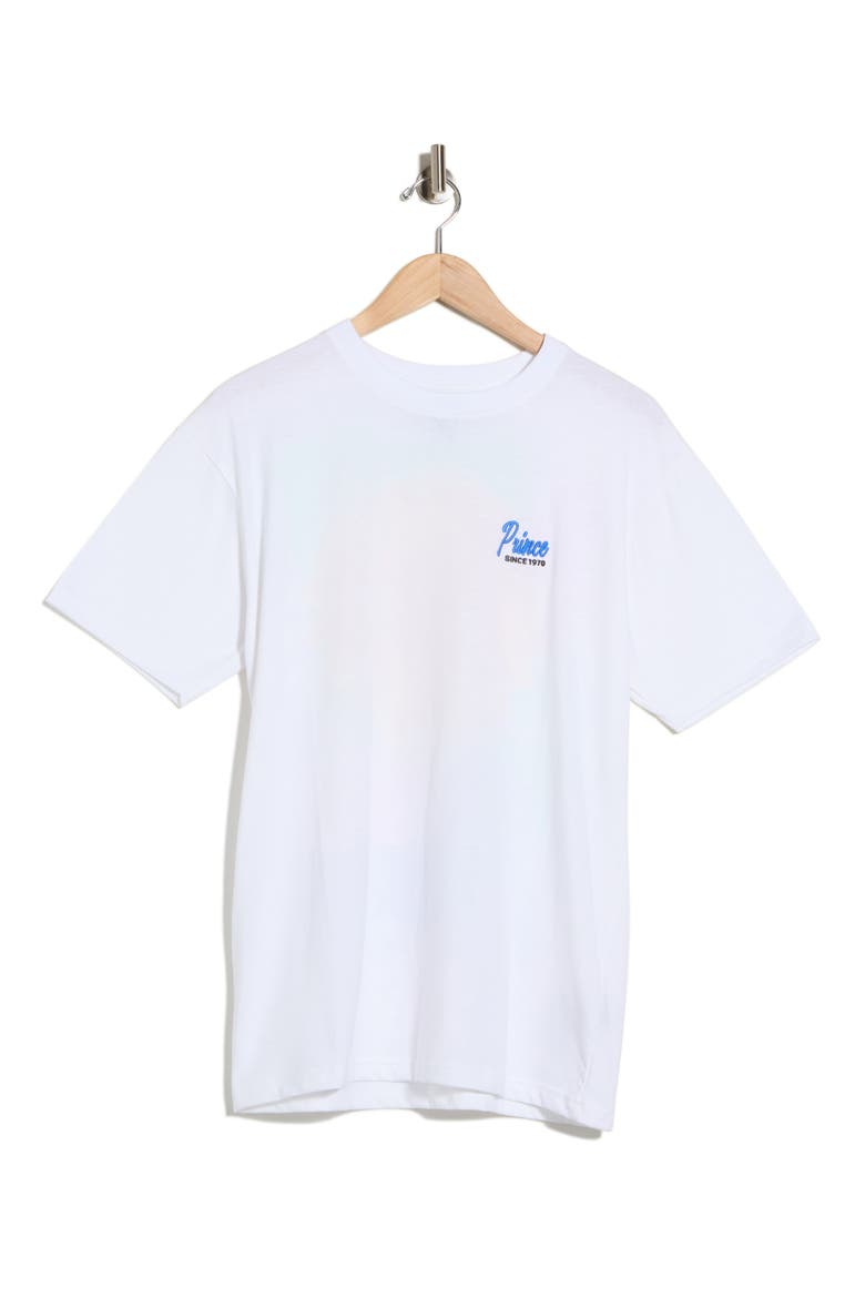 Logo Print Graphic T-Shirt, Alternate, color, WHITE