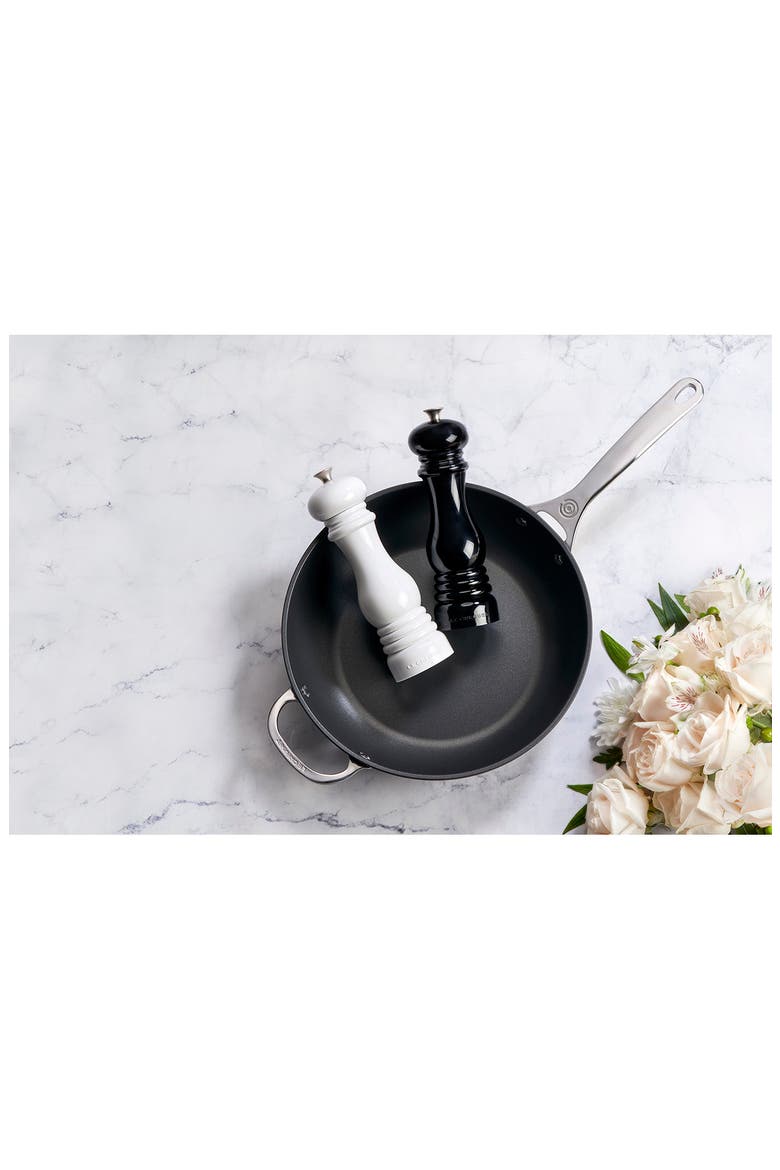 Salt & Pepper Mill Set, Alternate, color, BLACK AND WHITE