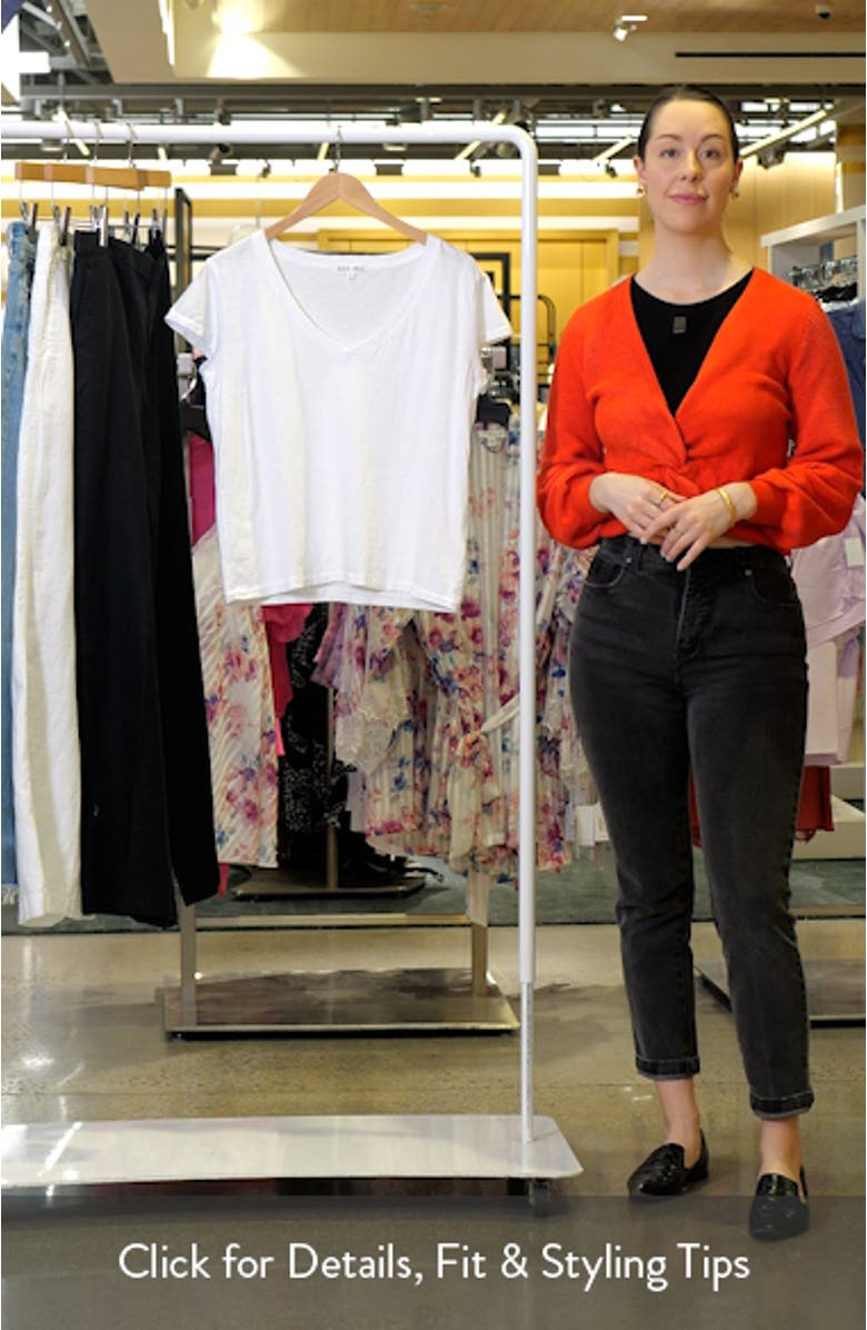 V-Neck Cotton T-Shirt, sales video thumbnail