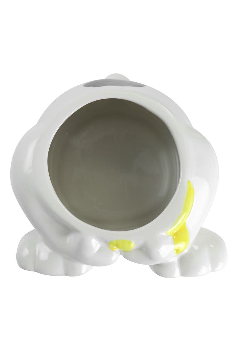 Classic Snoopy Cookie Jar, Alternate, color, White