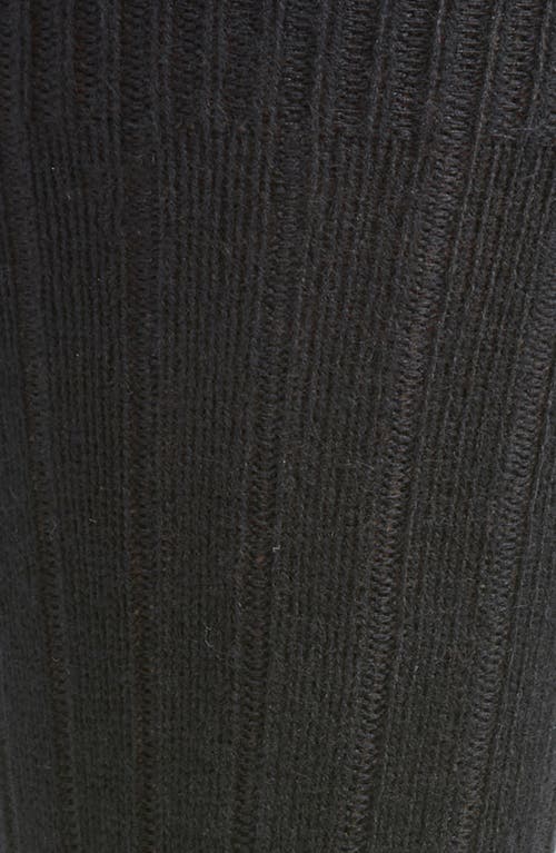 Pantherella Waddington Cashmere Blend Dress Socks In Black