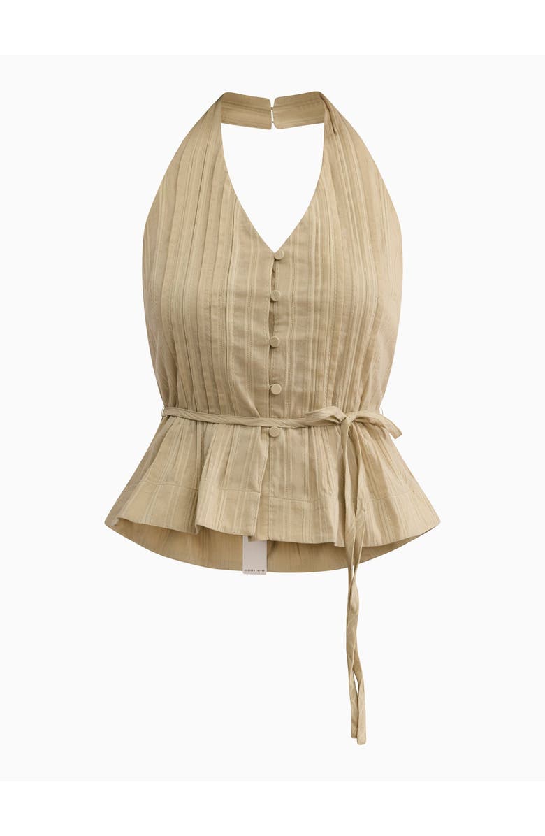 Rebecca Taylor Marianne Halter Top, Alternate, color, Pale Sage