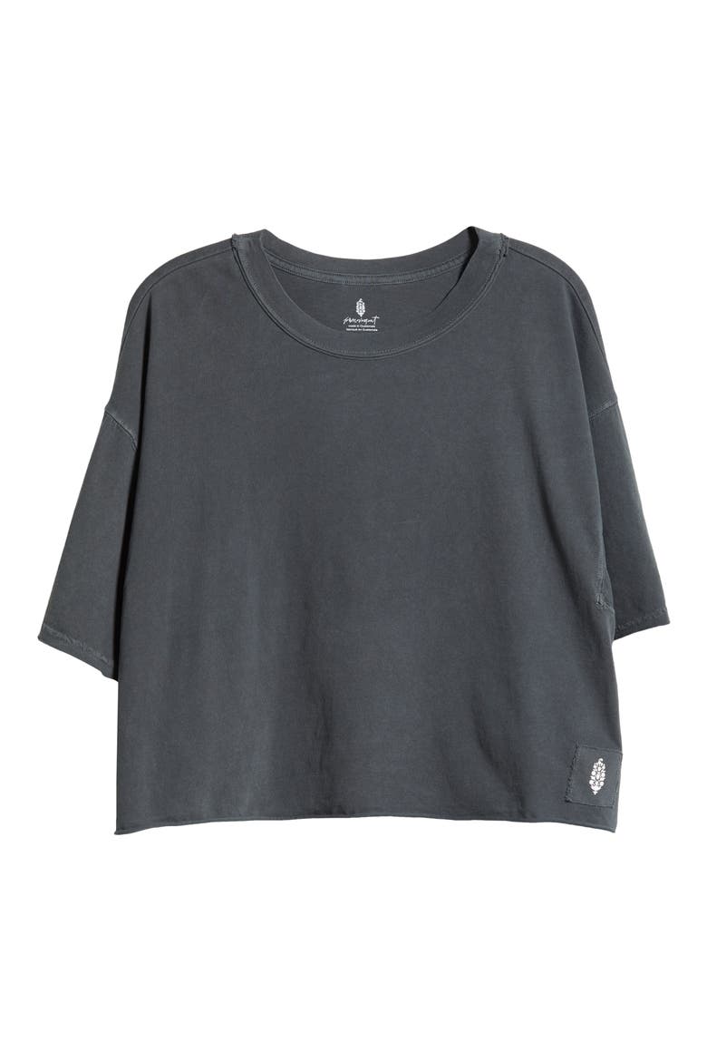FP Movement Inspire Cotton T-Shirt, Alternate, color, BLACK