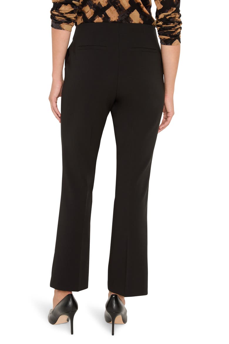 Plaza Pull-On Bootcut Pants, Alternate, color, BLACK ONYX