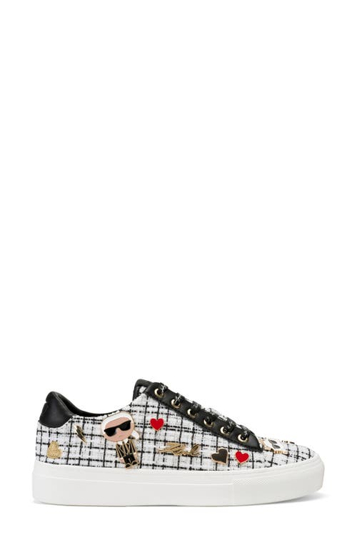 Karl Lagerfeld Paris Cate Pin Logo Sneaker