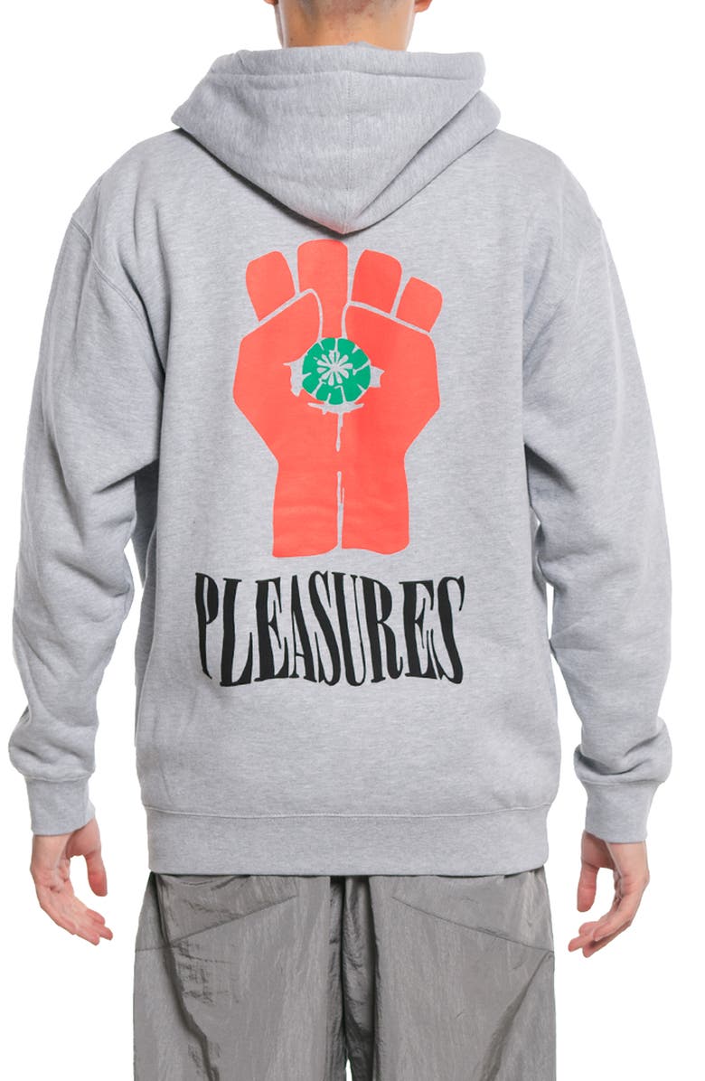 PLEASURES HST Graphic Zip Hoodie, Alternate, color, 
