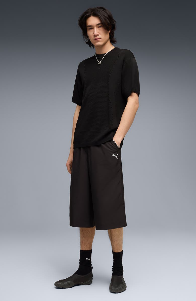 PUMA Gender Inclusive Mostro Flex Mesh Slip-On, Alternate, color, Puma Black