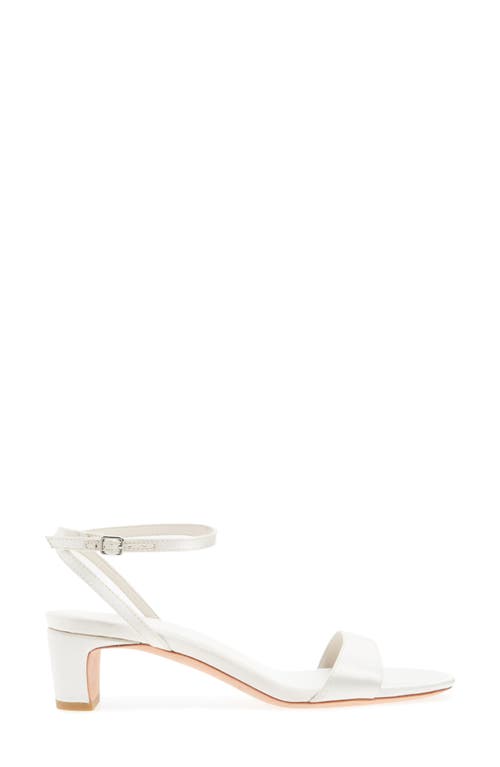 Loeffler Randall Alice Ankle Strap Sandal In Cream