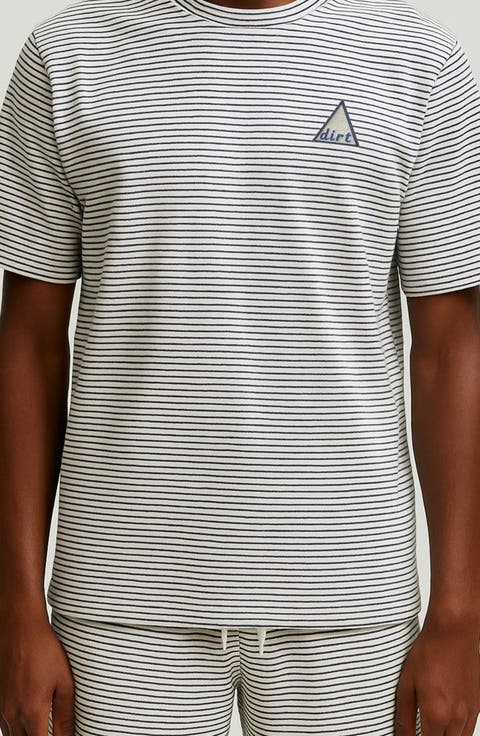 Vacay Stripe Cotton Terry T-Shirt