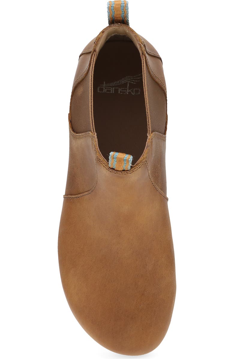 Dansko Becka Chelsea Boot, Alternate, color, Tan Oiled Pull Up