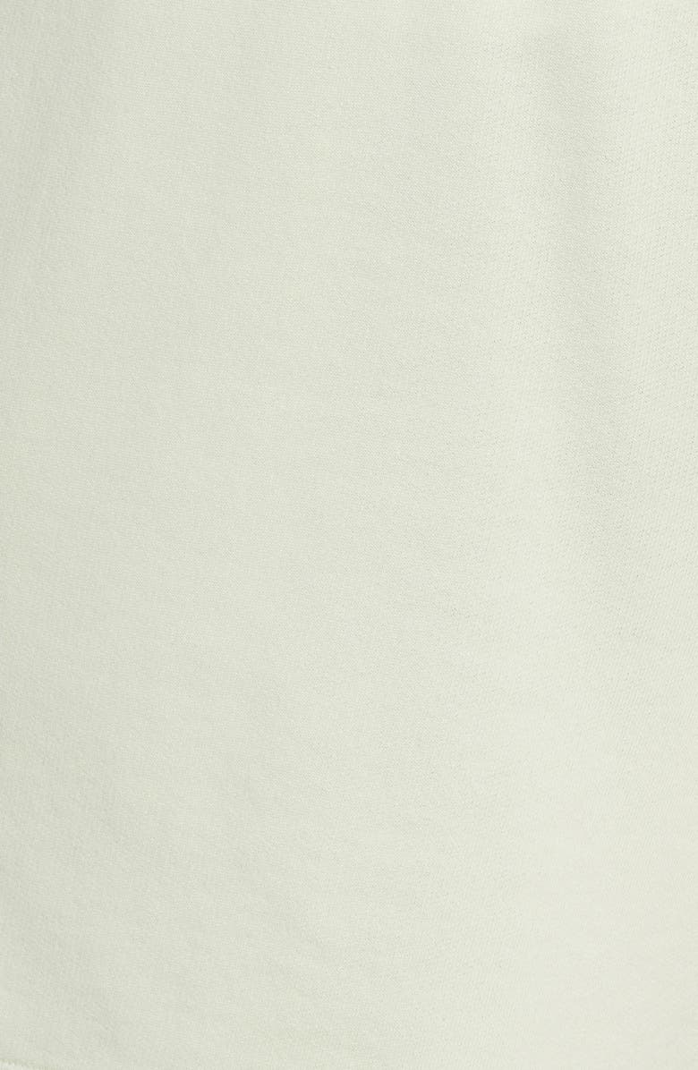 Vince Essential Pull-On Cotton Sweat Shorts, Alternate, color, Honeydew