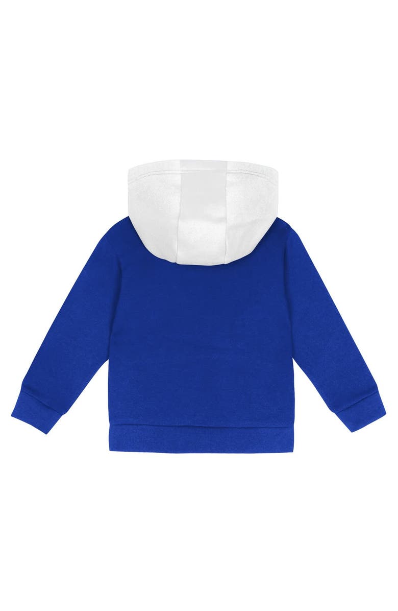 Outerstuff Toddler White/Royal Los Angeles Dodgers Wind Up Pullover Hoodie and Sweatpants Set, Alternate, color, 