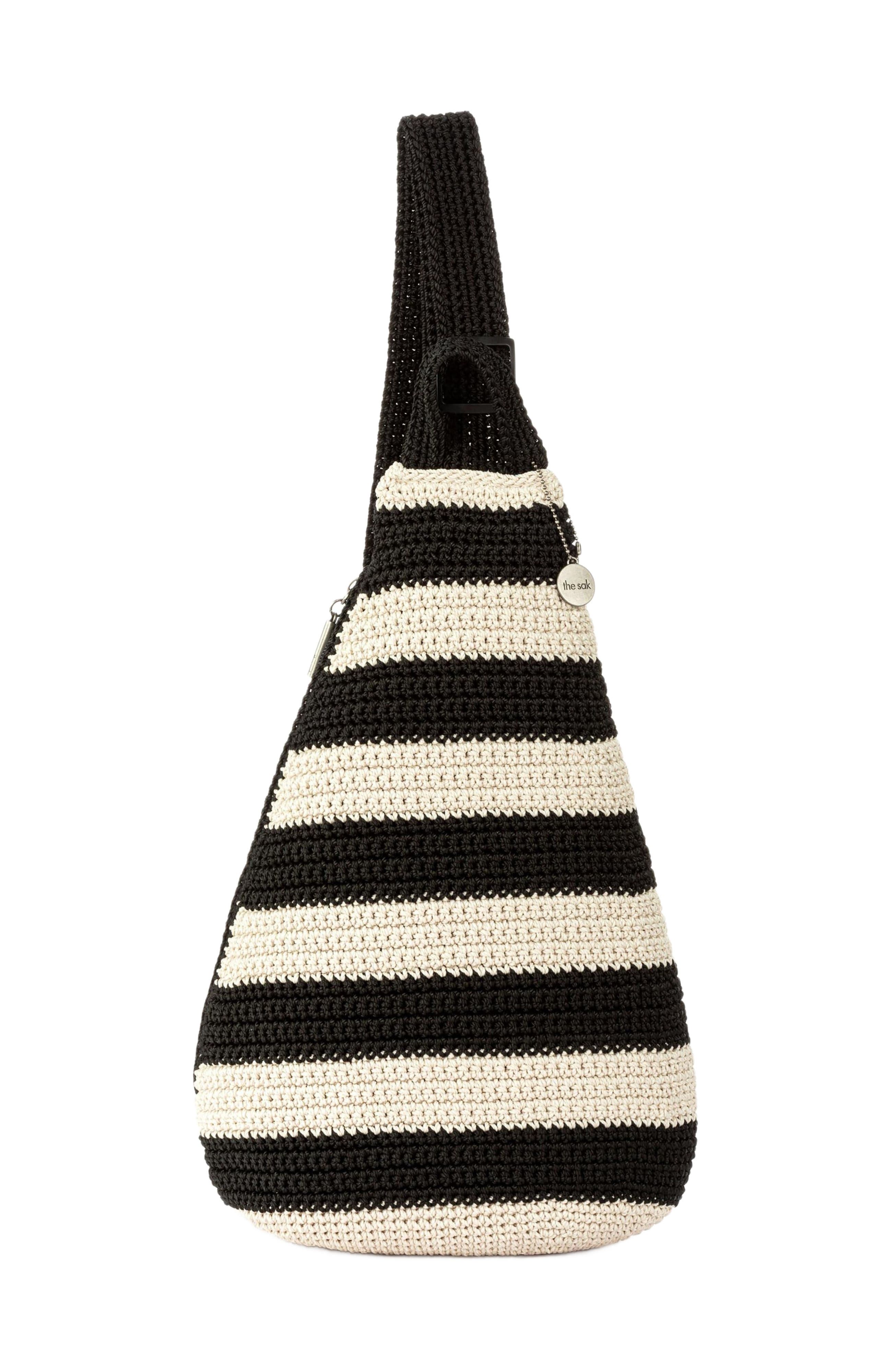 The Sak On The Go Sling Backpacks, Main, color, Black Stripe