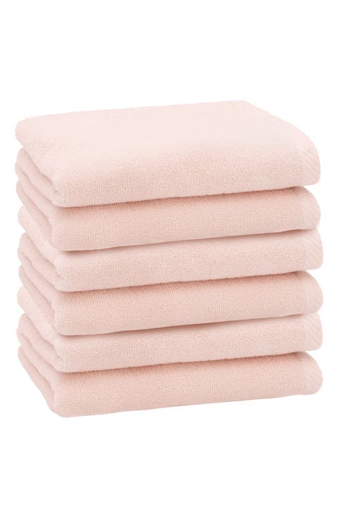 6-Pack Ediree Cotton Fingertip Towel Set