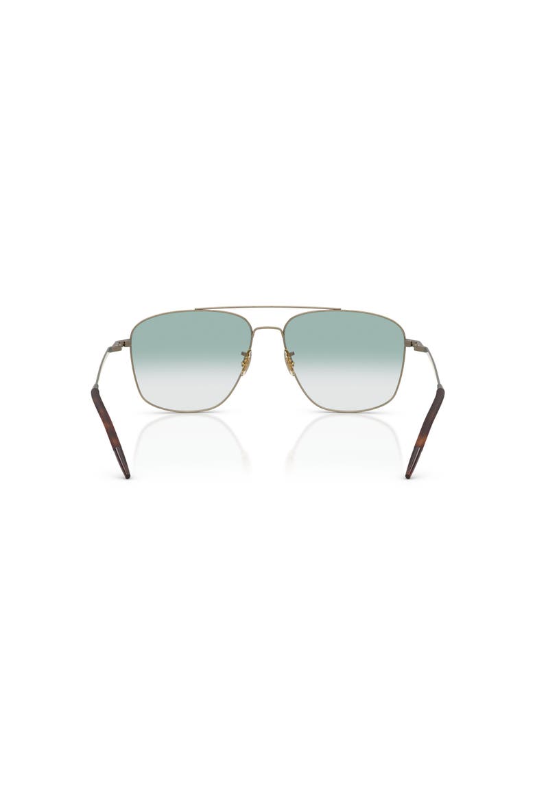 58mm Square optical glasses, Alternate, color, Gold