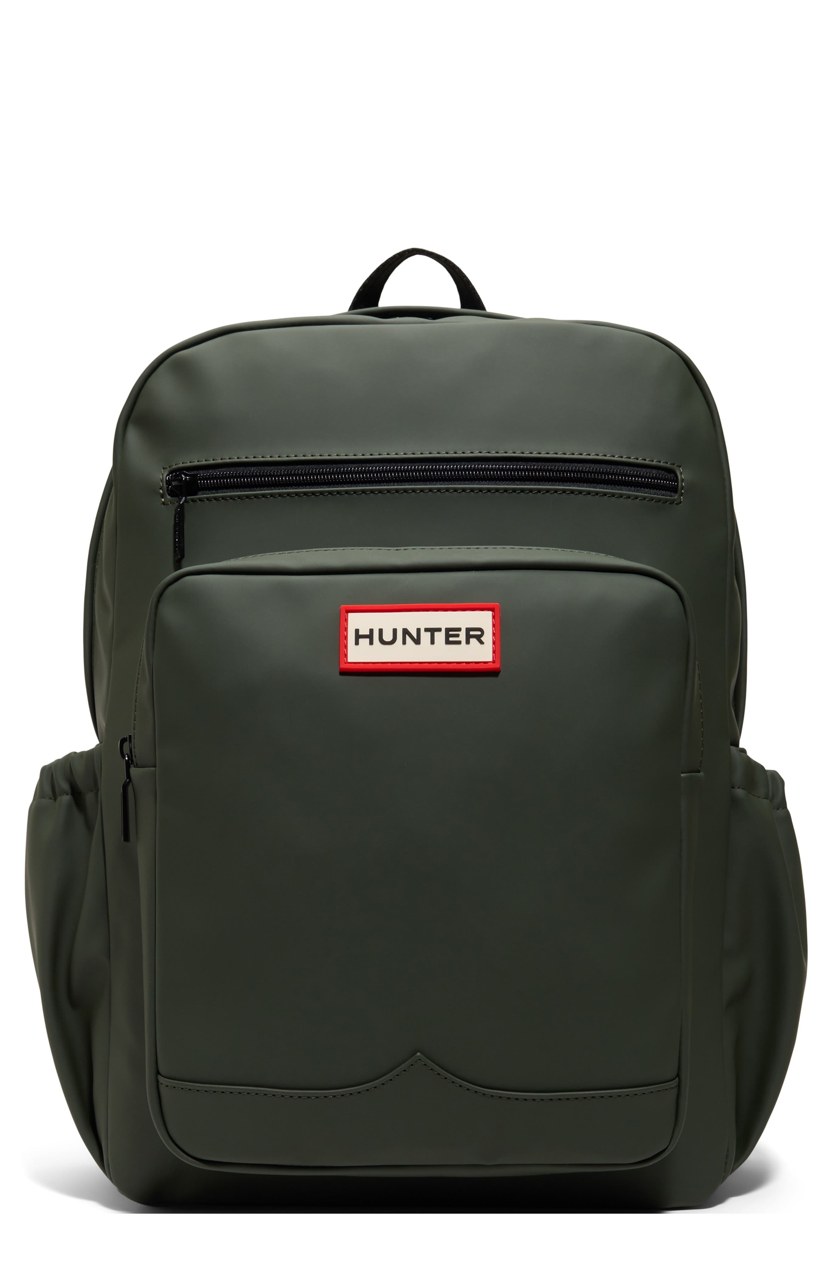 Matte Faux Leather Backpack
