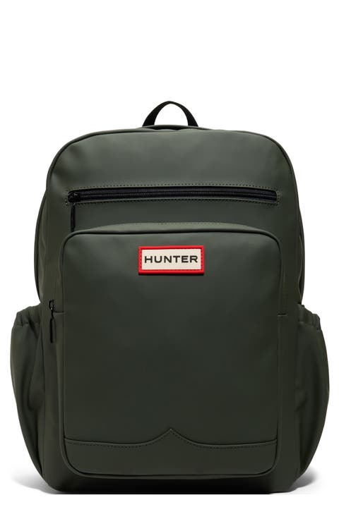 Matte Faux Leather Backpack