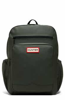 Matte Faux Leather Backpack