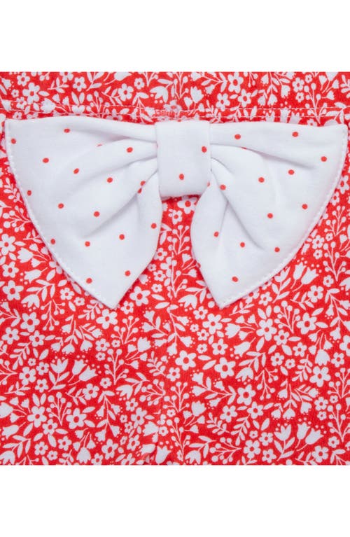 Little Me Strawberry Bodysuit, Leggings & Headband Set In Multi