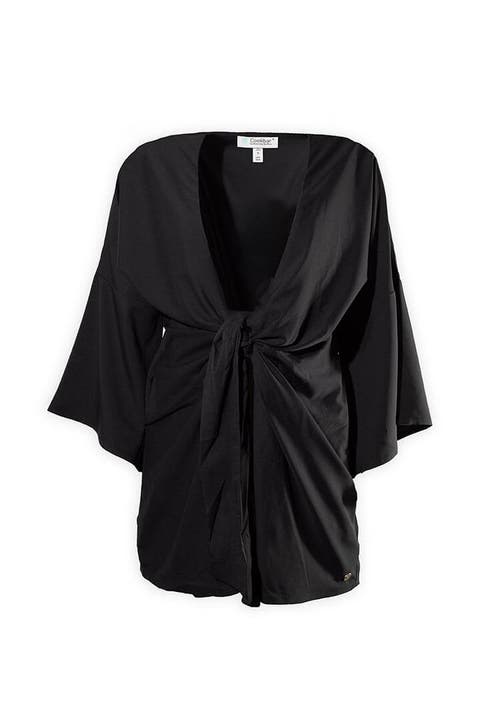 Cover-Up with Front Tie - UPF 50+ Sun Protection - Ocean Drive