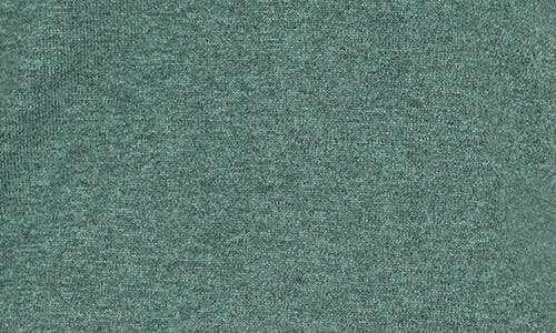 Nzt By Nic+zoe Cozy Double Layer Split Neck Top In Green