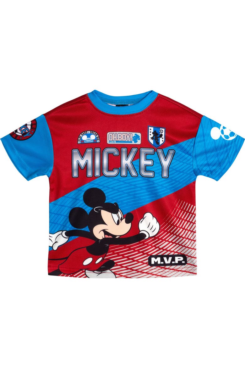 Mickey Mouse 2-Piece Tee and Joggers Set, Alternate, color, Mickey Mouse Blue Red