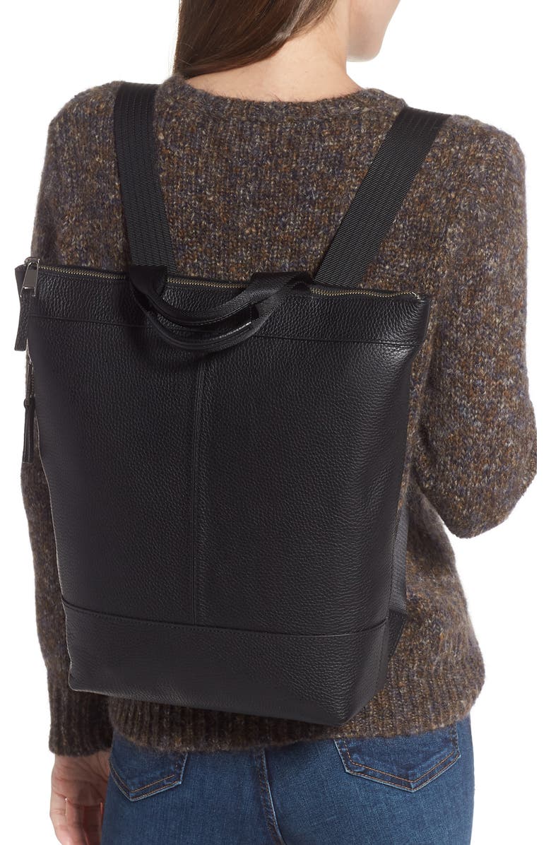 Treasure & Bond Nikki Leather Convertible Backpack, Alternate, color,