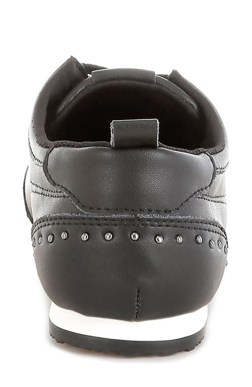 Rag & Co Odaya Studded Leather Sneaker