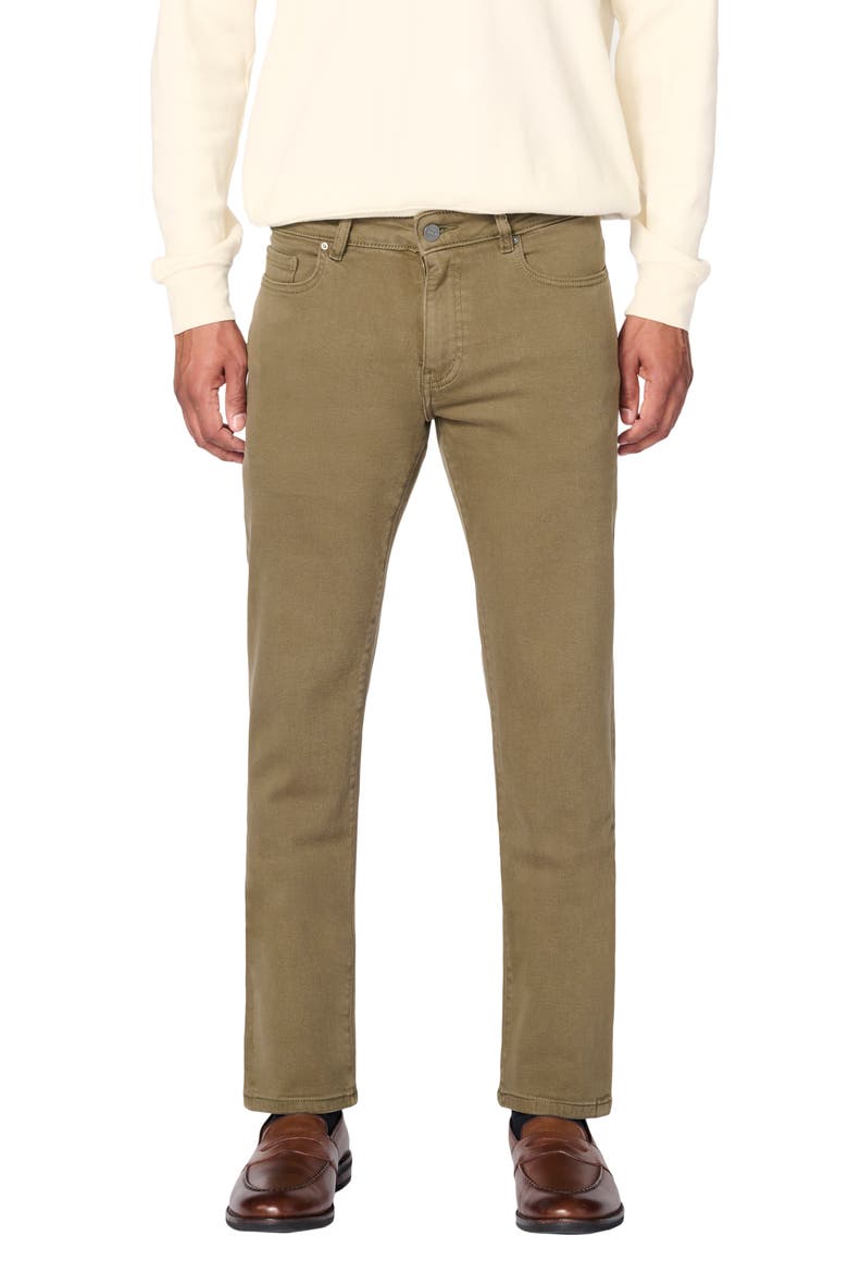 AMS Slim Fit Jeans, Main, color, MOSS GREEN