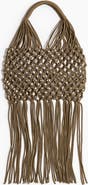 H&M Fringed Net Shoulder Bag
