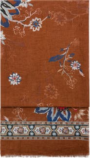 MANGO Floral Print Scarf