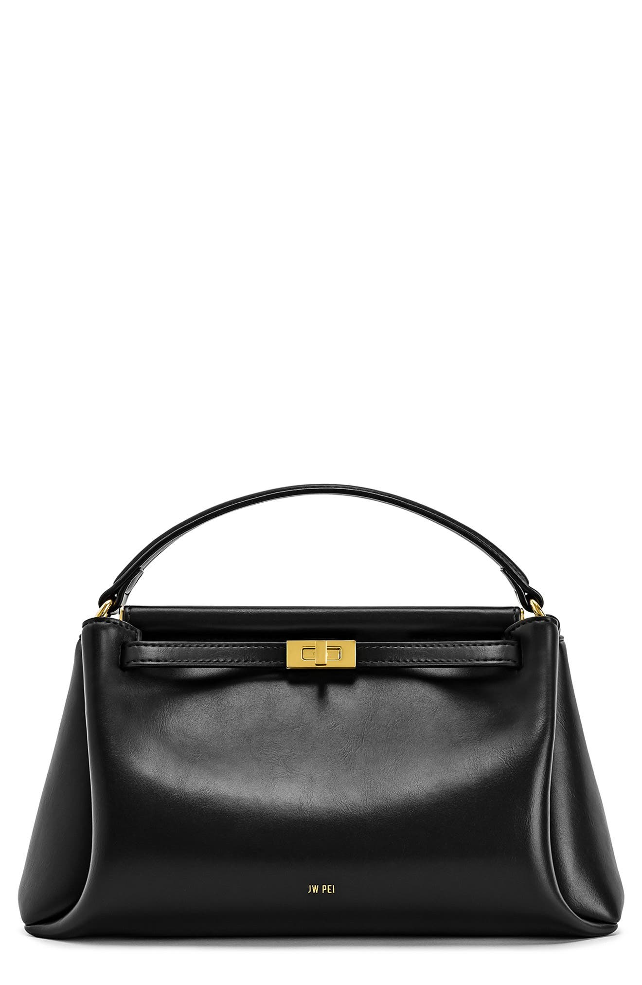 JW PEI Carmen Top Handle Bag, Main, color, Black