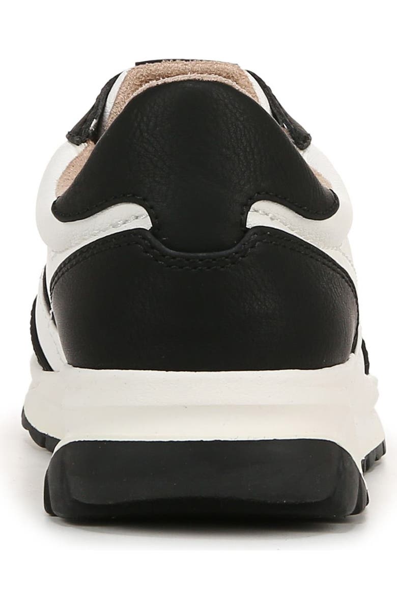 SOUL NATURALIZER Jackson Sneaker, Alternate, color, Black / White Faux Leather