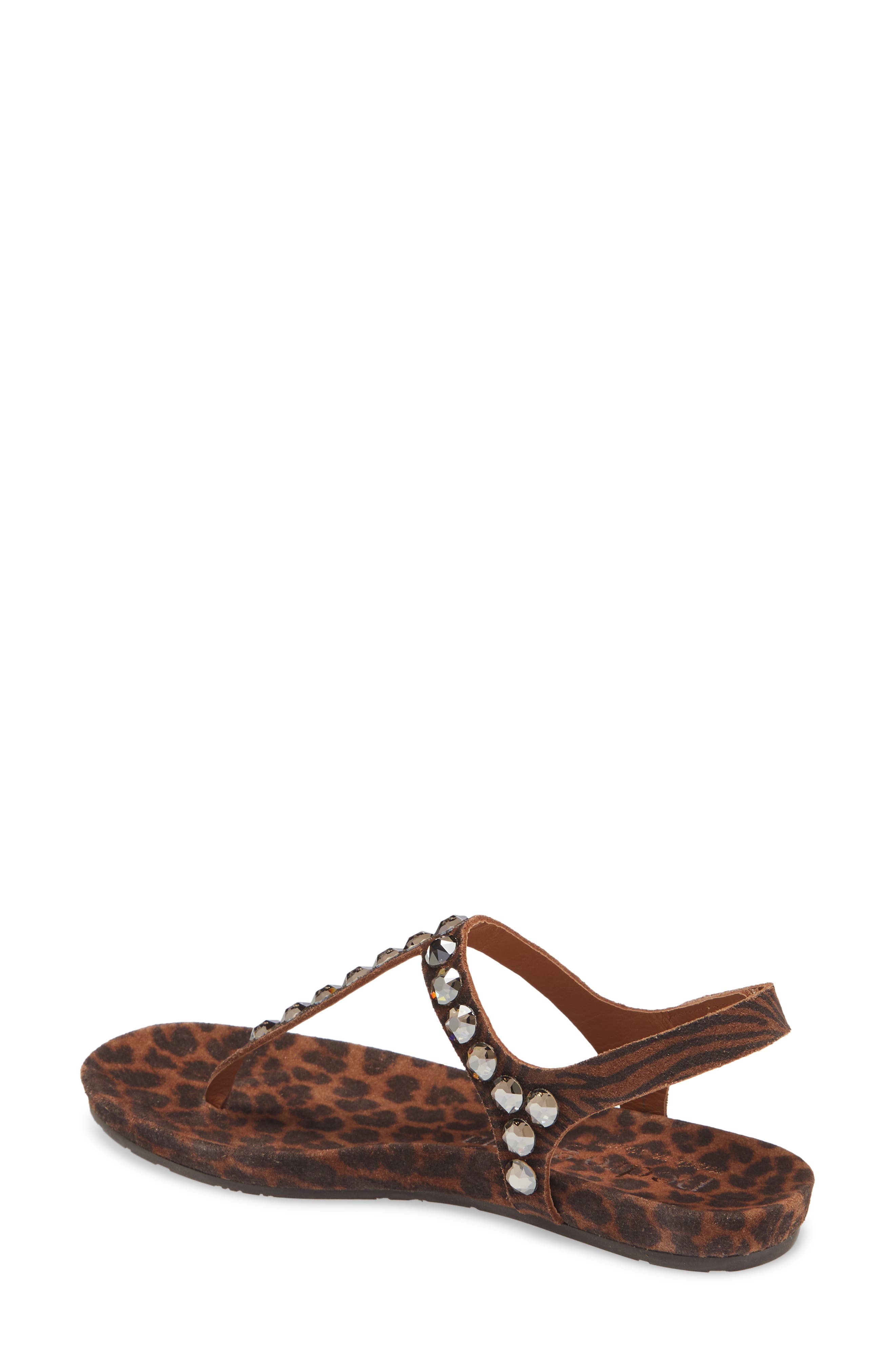 Pedro García Judith Sandal, Alternate, color, HAZELNUT ZEBRA/ LEOPARD
