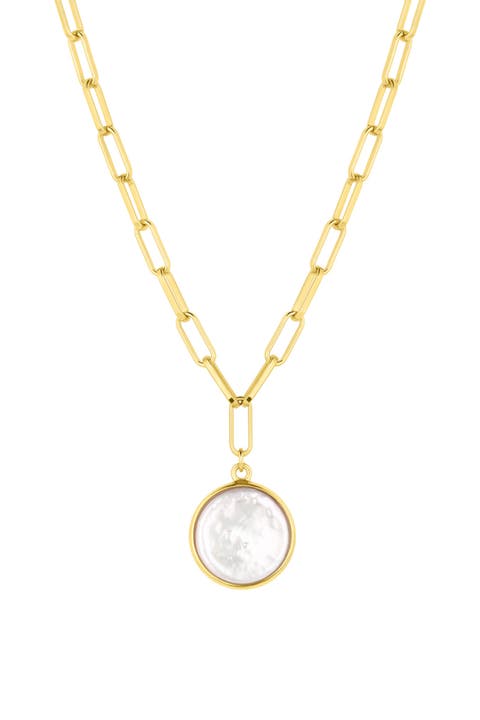 Capri Pearl Pendant Necklace
