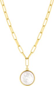 Set & Stones Capri Pearl Pendant Necklace