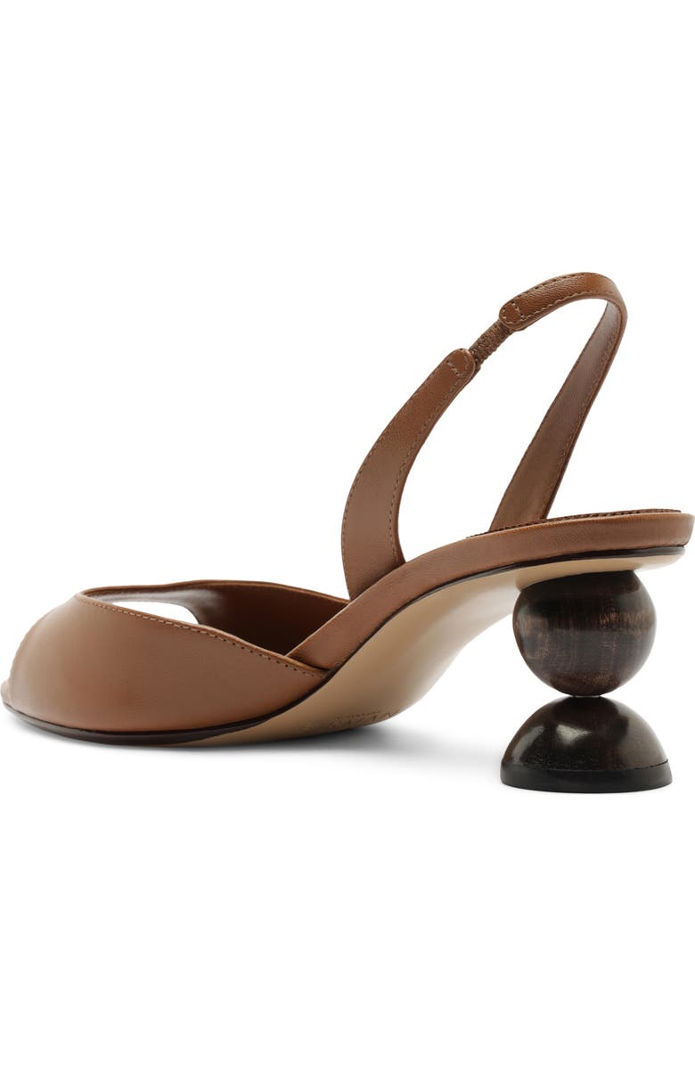 Alexandre Birman Tropicana Slingback Sandal, Alternate, color, Espresso