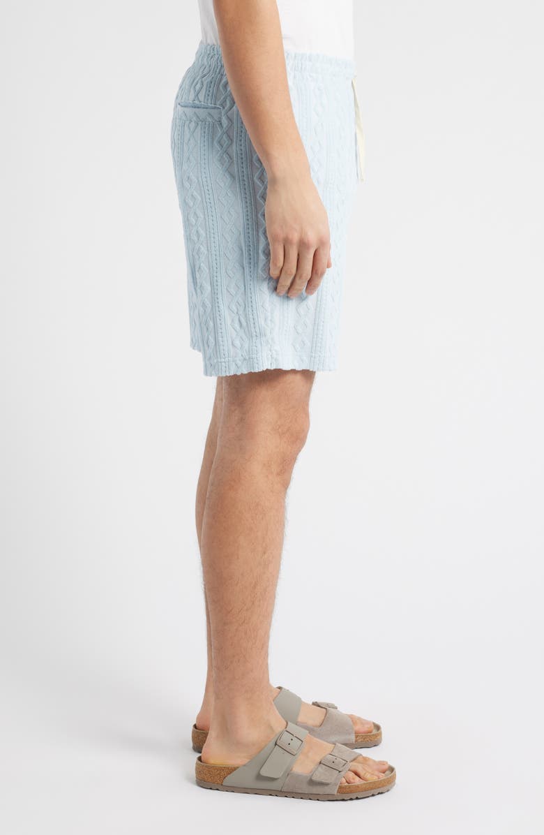 Rails Nova Textured Drawstring Shorts, Alternate, color, Coastal Blue