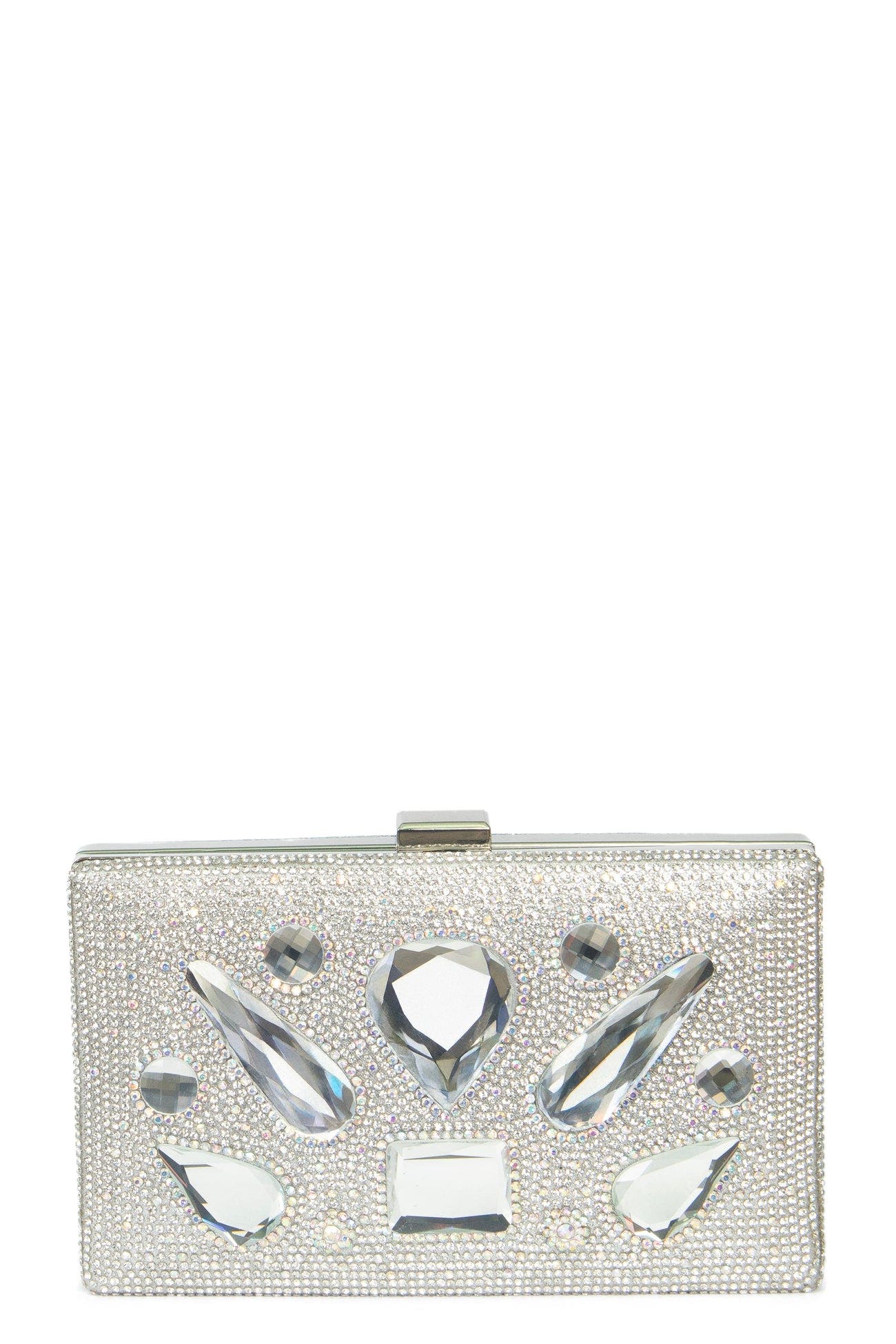 Sheena Clutch, Alternate, color, SILVER