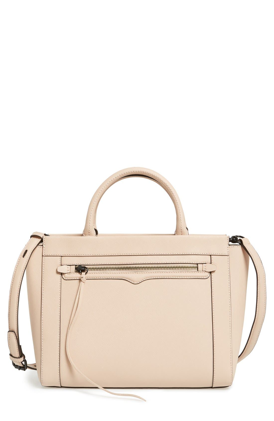 'Small Monroe' Tote, Main, color, LATTE