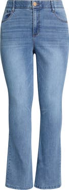Wit & Wisdom Brittany 'Ab'Solution High Waist Itty Bitty Bootcut Jeans