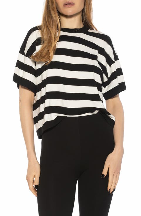 Remy Stripe Short Sleeve Top