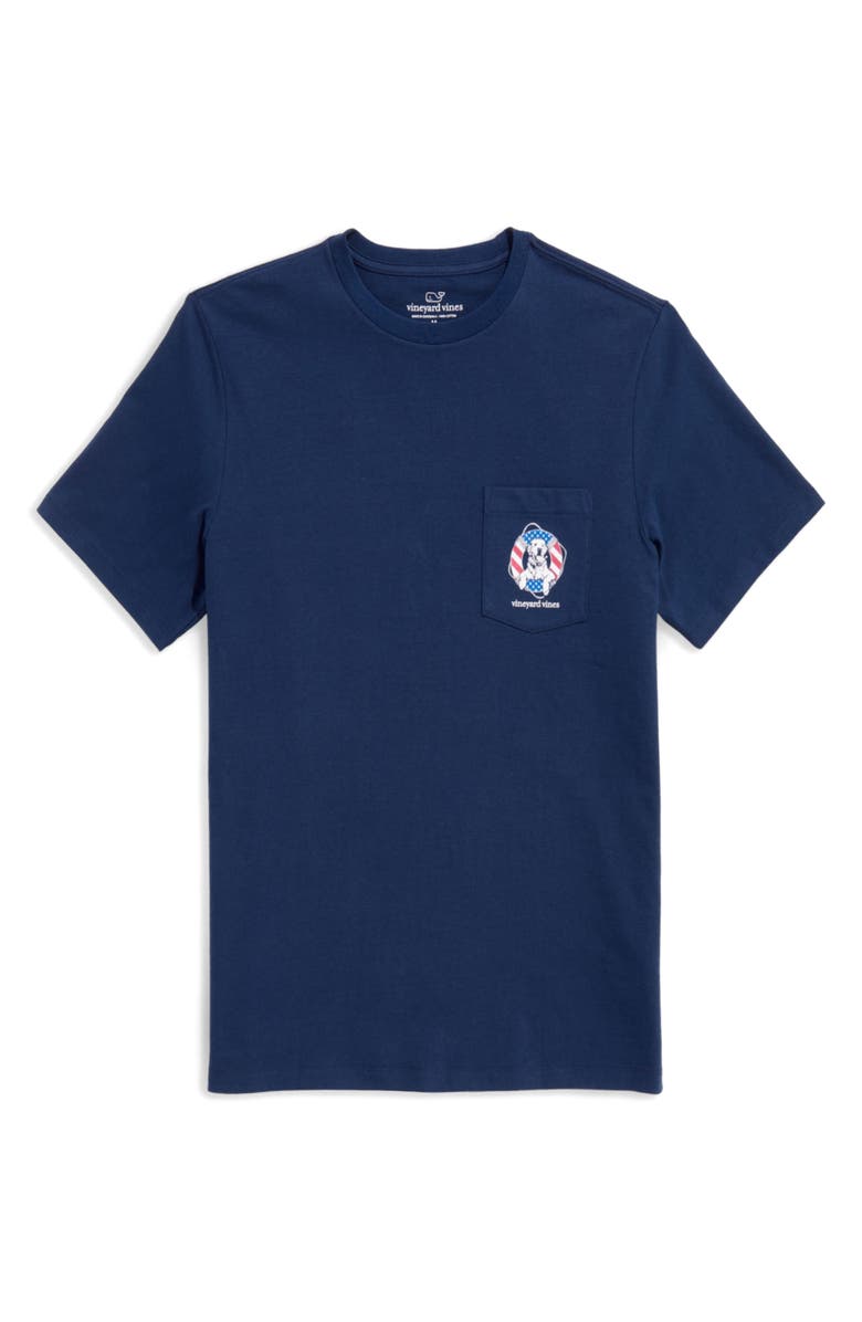 vineyard vines USA Dog Life Graphic T-Shirt, Main, color,